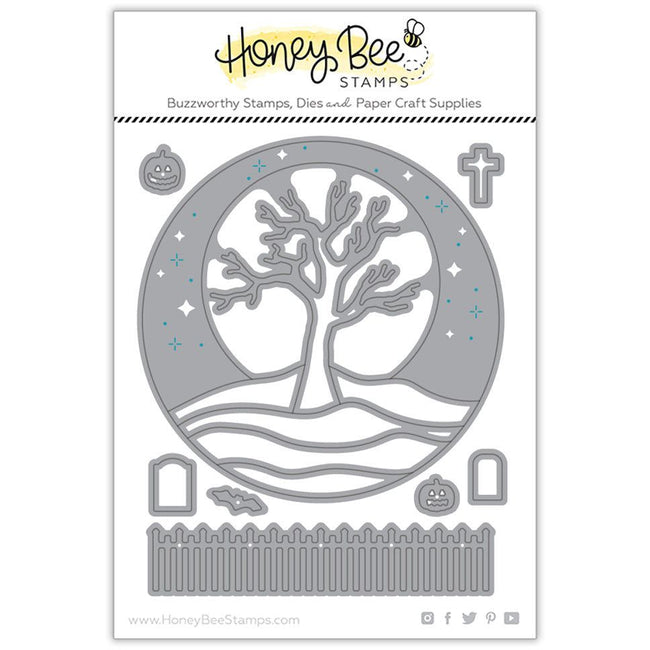 Fright Night Circlescape - Honey Cuts - Honey Bee Stamps