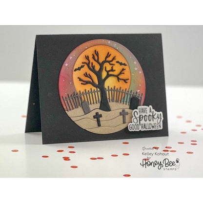 Fright Night Circlescape - Honey Cuts - Stand - Alone Dies - Retiring - Honey Bee Stamps