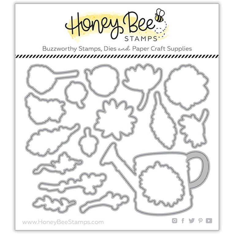 Garden Harvest Florals - Honey Cuts - Coordinating Dies - Retiring - Honey Bee Stamps