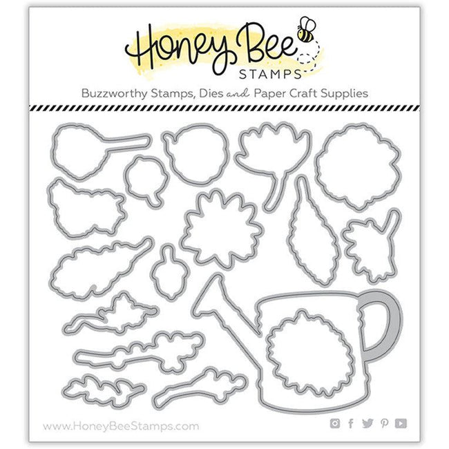 Garden Harvest Florals - Honey Cuts - Honey Bee Stamps