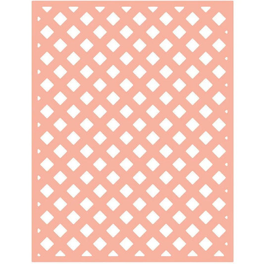 Garden Lattice Cover Plate - Base - Honey Cuts - Stand - Alone Dies - Honey Bee Stamps