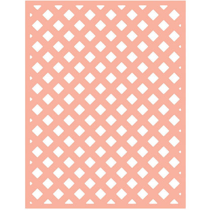 Garden Lattice Cover Plate - Base - Honey Cuts - Stand - Alone Dies - Honey Bee Stamps