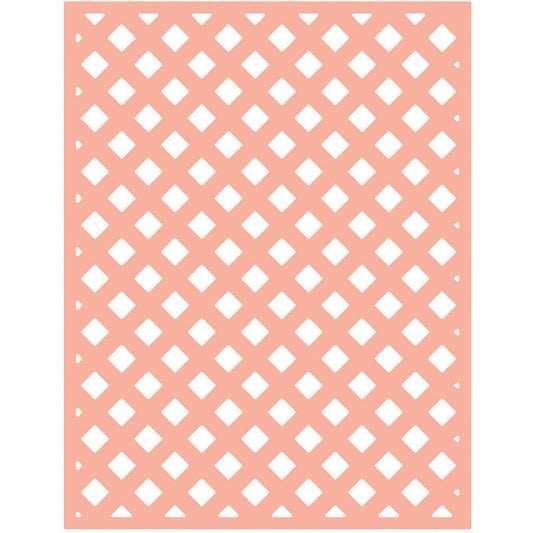 Garden Lattice Cover Plate - Base - Honey Cuts - Stand - Alone Dies - Honey Bee Stamps