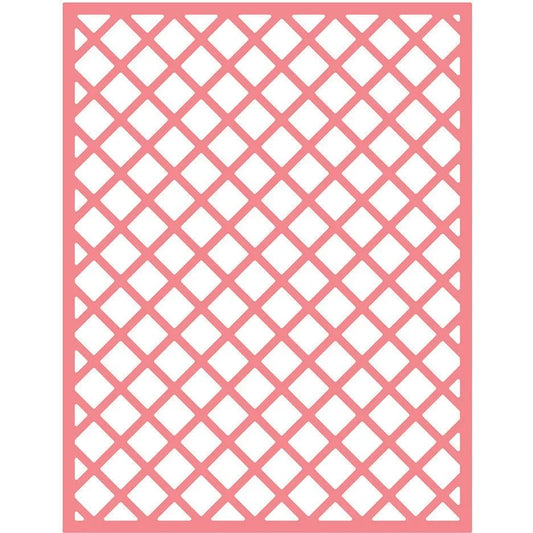Garden Lattice Cover Plate Top - Honey Cuts - Stand - Alone Dies - Honey Bee Stamps