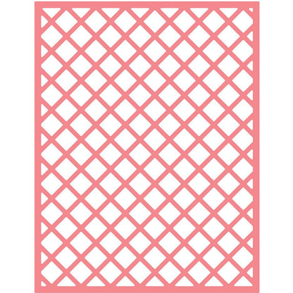 Garden Lattice Cover Plate Top - Honey Cuts - Stand - Alone Dies - Honey Bee Stamps