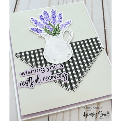 Get Well Soon - 6x6 Photopolymer Stamp Set - Honey Bee Stamps