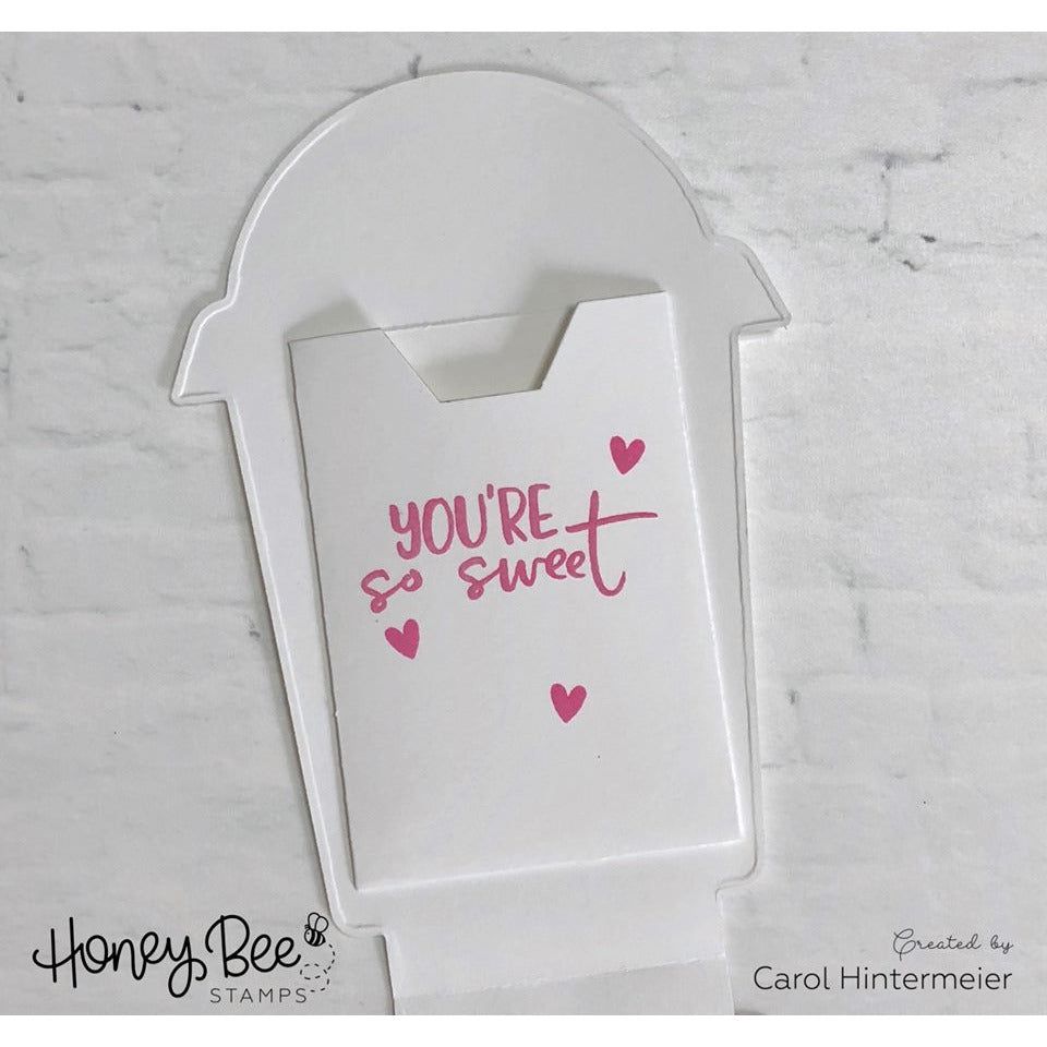 Gift Card Pocket - Honey Cuts - Honey Bee Stamps