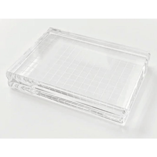 Gina K. Designs Comfort Clear Stamp Block - 3" x 4" Large Rectangle - Honey Bee Stamps