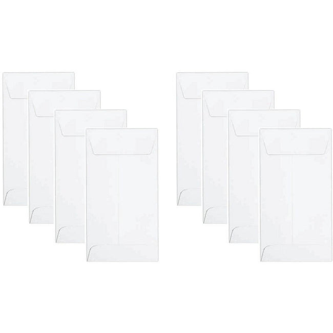 Gina K Mini Slimline Envelopes 8pk - White - Honey Bee Stamps