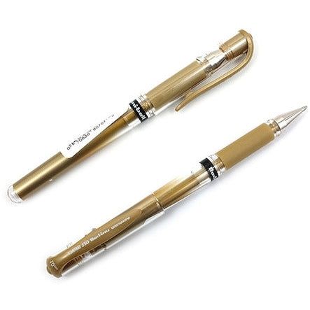 Gold Ink Uni - Ball Gel Impact Pen - Broad Point - Honey Bee Stamps