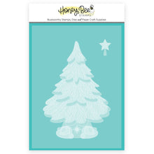Grandma's Christmas Tree - 3D Embossing Folder - Honey Bee Stamps