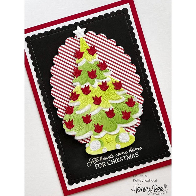 Grandma's Christmas Tree - Set of 3 Coordinating Stencils - Honey Bee Stamps