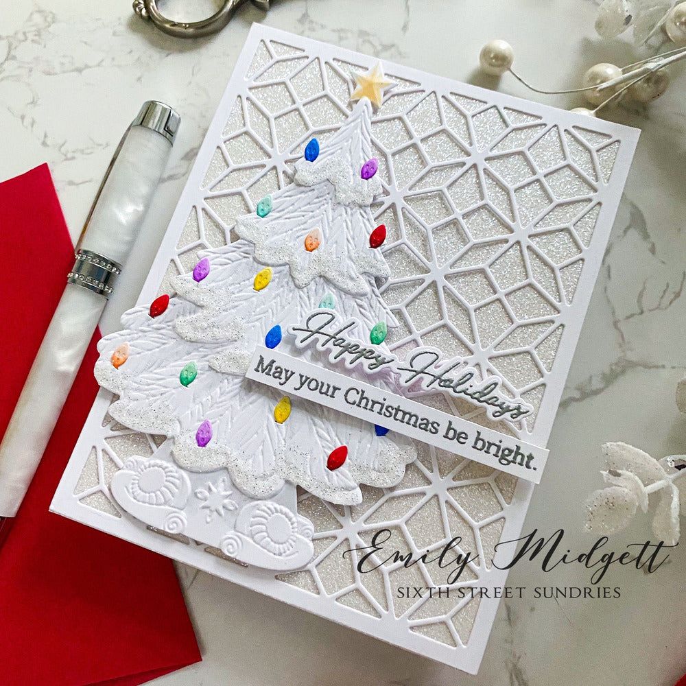 Grandma's Christmas Tree - Honey Cuts - Coordinating Dies - Honey Bee Stamps