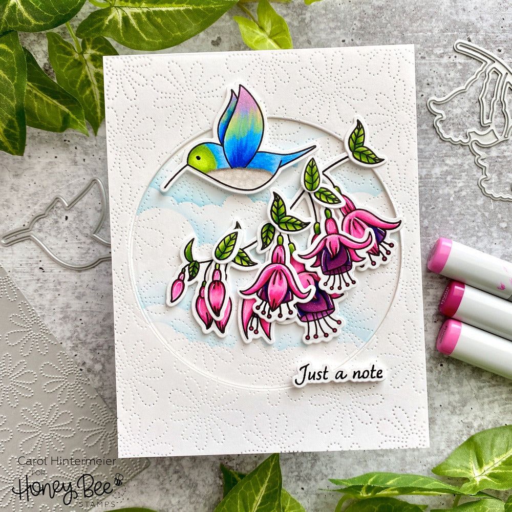 Grandma's Garden - 4x6 Photopolymer Stamp Set - Retiring - Honey Bee Stamps