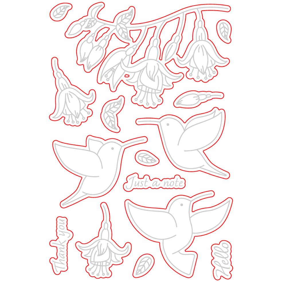 Grandma's Garden - Honey Cuts - Coordinating Dies - Retiring - Honey Bee Stamps