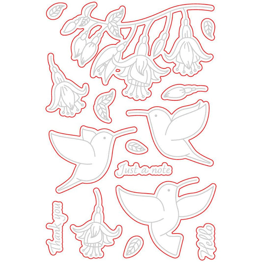 Grandma's Garden - Honey Cuts - Coordinating Dies - Retiring - Honey Bee Stamps