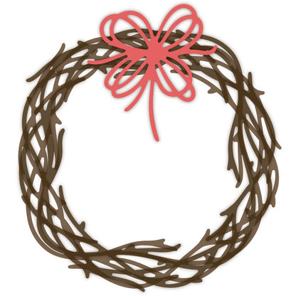 Grapevine Wreath - Honey Cuts - Stand - Alone Dies - Honey Bee Stamps