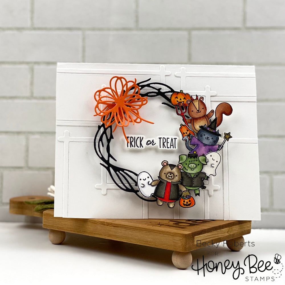 Grapevine Wreath - Honey Cuts - Stand - Alone Dies - Honey Bee Stamps