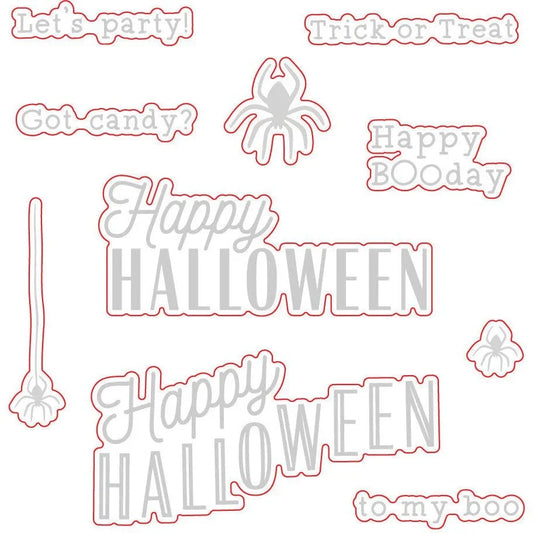 Happy Halloween - Honey Cuts - Coordinating Dies - Honey Bee Stamps