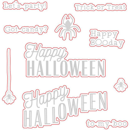 Happy Halloween - Honey Cuts - Coordinating Dies - Honey Bee Stamps