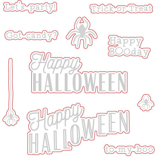 Happy Halloween - Honey Cuts - Coordinating Dies - Honey Bee Stamps