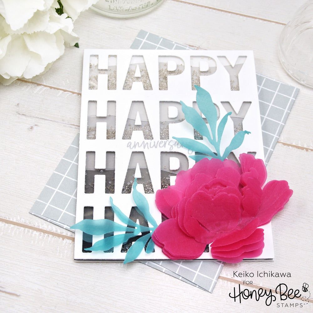 Happy Happy Happy - Honey Cuts - Coordinating Dies - Honey Bee Stamps