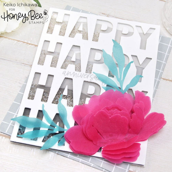 Happy Happy Happy - Honey Cuts - Honey Bee Stamps