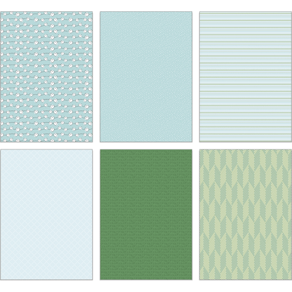 Happy Hearts Paper Pad 6x8.5 - 24 Double - Sided Sheets - Honey Bee Stamps