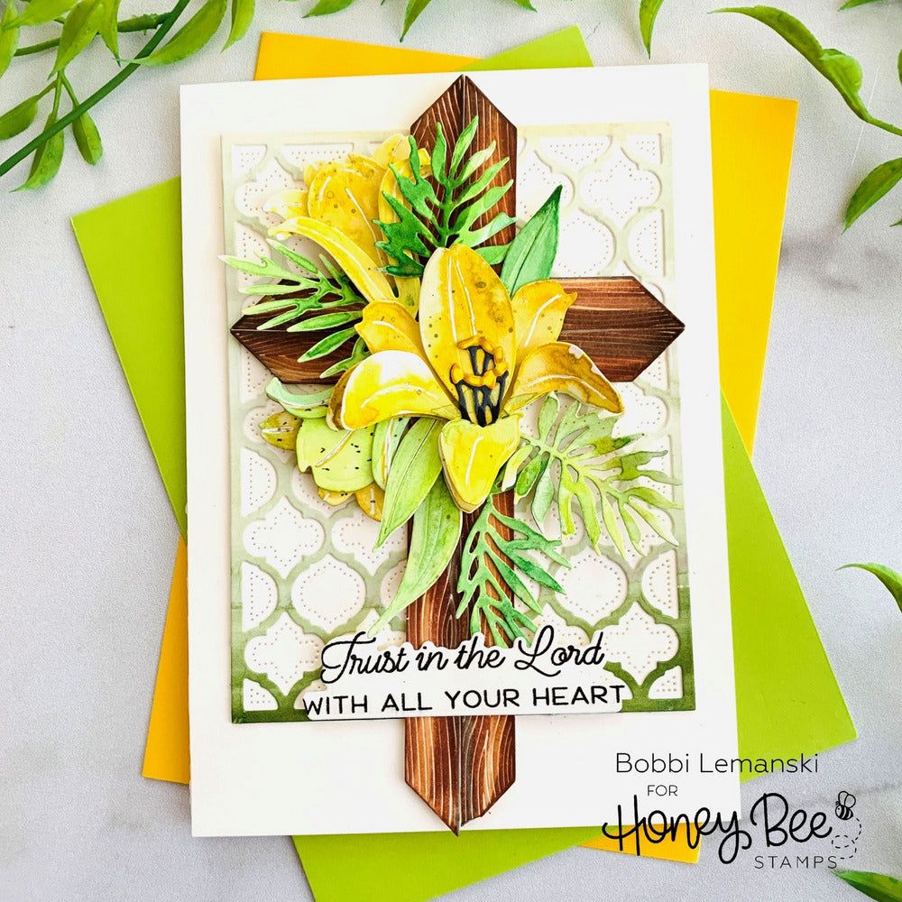 He Is Risen - 4x6 Stamp Set - Honey Bee Stamps