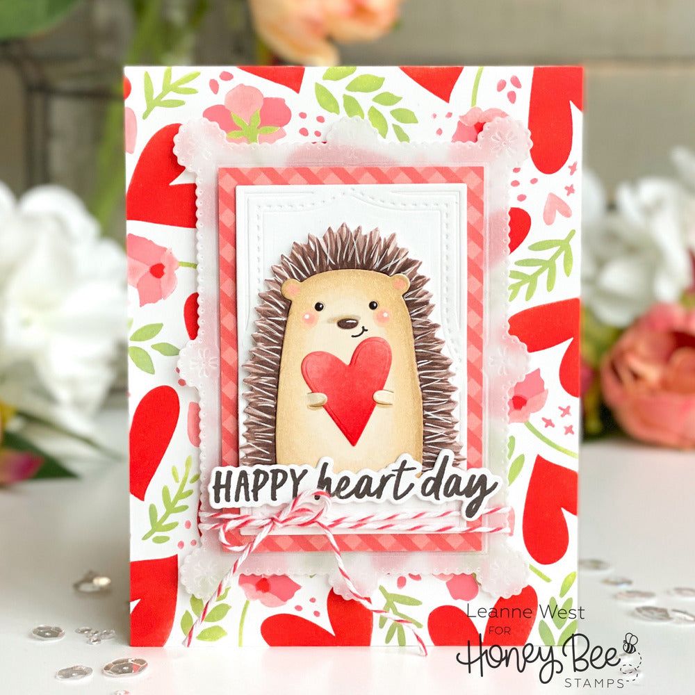 Heart Hugs - Honey Cuts - Stand - Alone Dies - Honey Bee Stamps