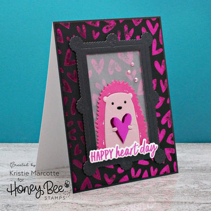 Heart Hugs - Honey Cuts - Stand - Alone Dies - Honey Bee Stamps