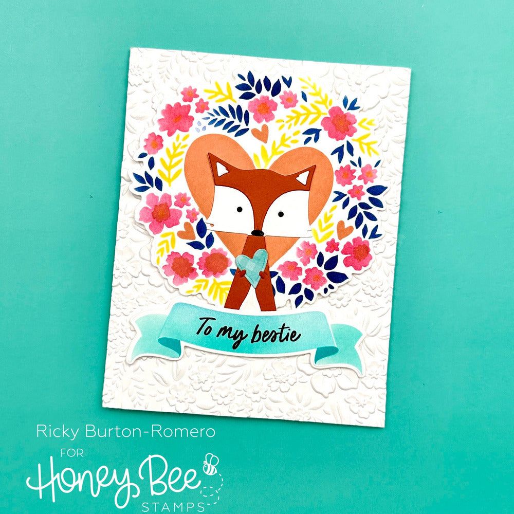 Heart Hugs - Honey Cuts - Stand - Alone Dies - Honey Bee Stamps
