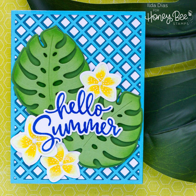 Hello Summer - 6x6 Stamp Set - Honey Bee Stamps