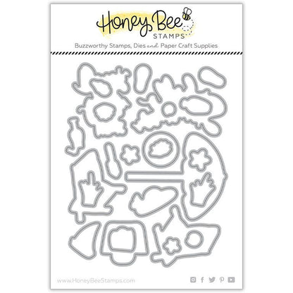 Hello Summer - Honey Cuts - Coordinating Dies - Honey Bee Stamps