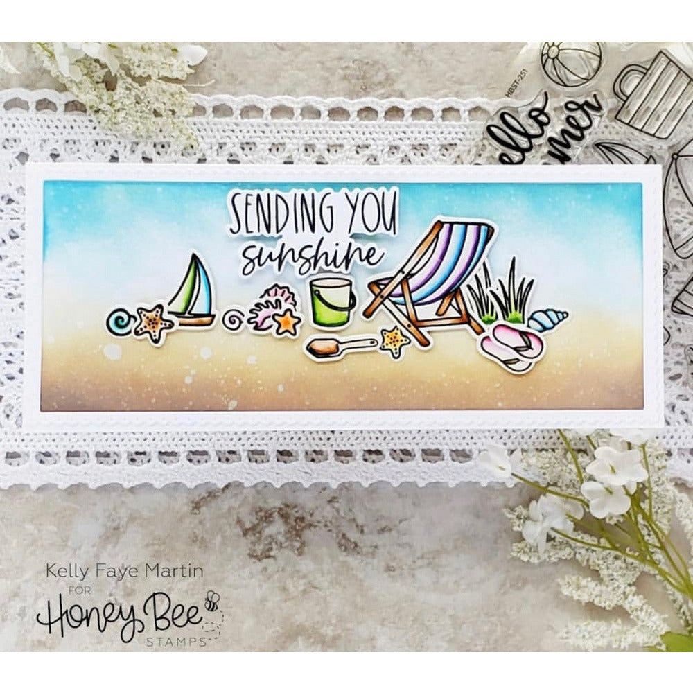 Hello Summer - Honey Cuts - Coordinating Dies - Honey Bee Stamps