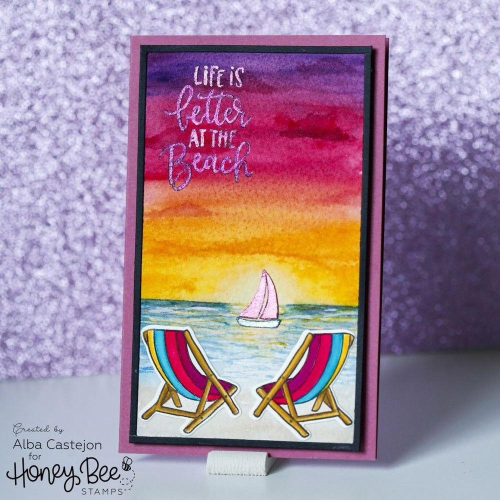 Hello Summer - Honey Cuts - Coordinating Dies - Honey Bee Stamps