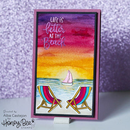 Hello Summer - Honey Cuts - Coordinating Dies - Honey Bee Stamps