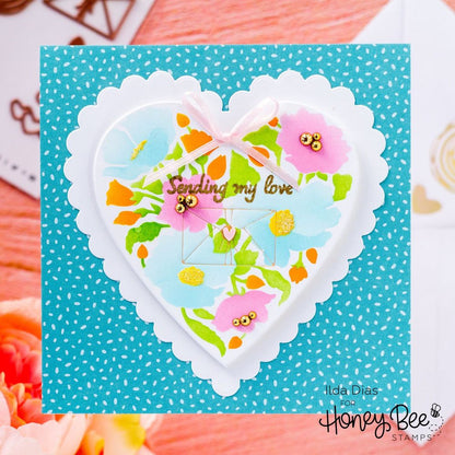 Hello Sweetheart - Honey Cuts - Coordinating Dies - Honey Bee Stamps