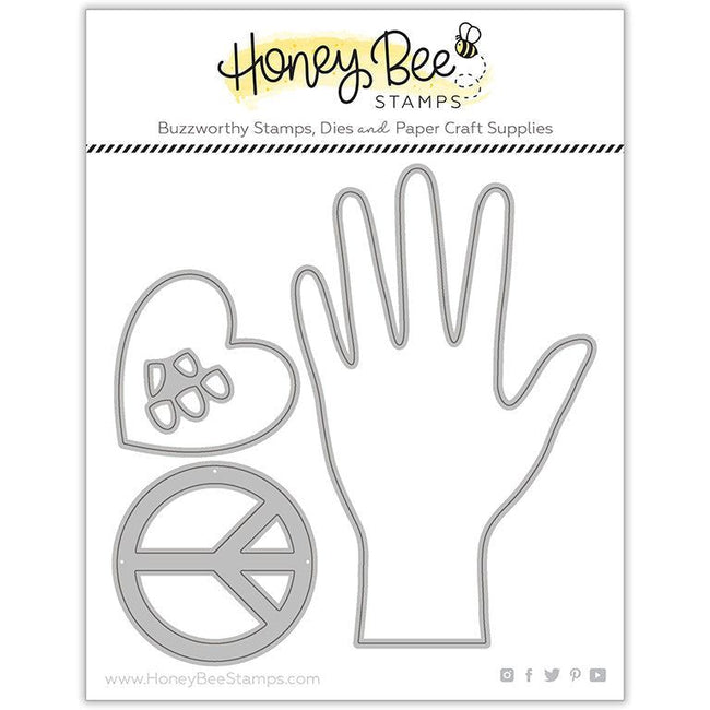 Helping Hand - Honey Cuts - RETIRING - Honey Bee Stamps