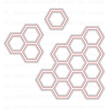 Hexagon Bunches | Honey Cuts | Steel Craft Dies