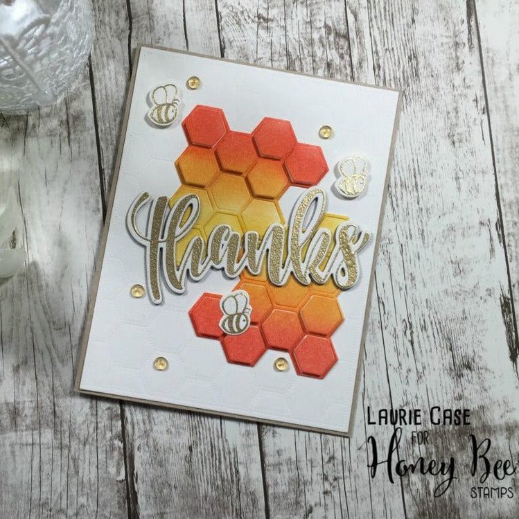 Hexagon Bunches - Honey Cuts - Stand - Alone Dies - Honey Bee Stamps