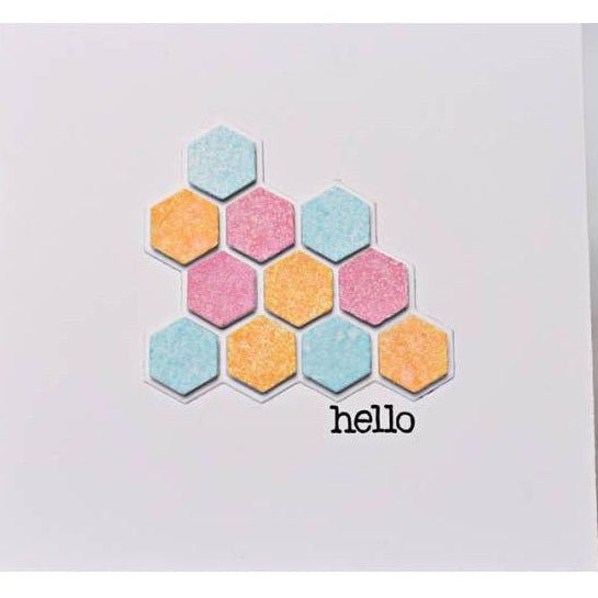 Hexagon Bunches - Honey Cuts - Stand - Alone Dies - Honey Bee Stamps