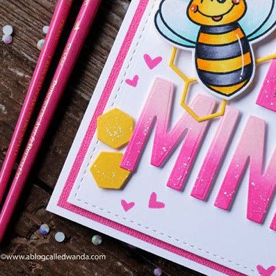 Hexagon Bunches - Honey Cuts - Stand - Alone Dies - Honey Bee Stamps