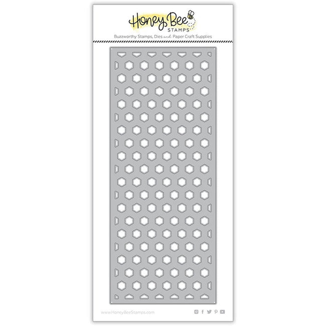 Hexi Slimline Cover Plate Base - Honey Cuts - retiring - Honey Bee Stamps