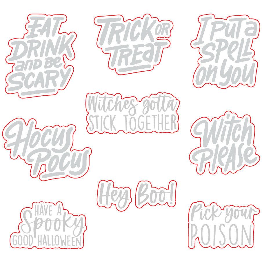 Hocus Pocus - Honey Cuts - Coordinating Dies - Honey Bee Stamps