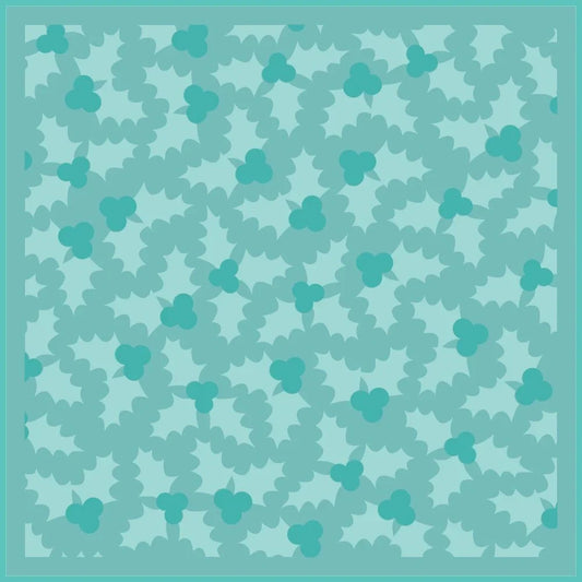 Holly and Berries - Set of 2 - 6"x6" Layering Stencils - Retiring - Honey Bee Stamps