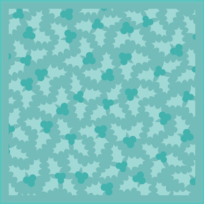 Holly and Berries - Set of 2 - 6"x6" Layering Stencils - Retiring - Honey Bee Stamps