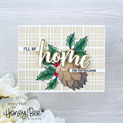 Home - 3x4 Photopolymer Stamp Set - Retiring - Honey Bee Stamps
