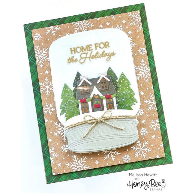 Home For The Holidays - 4x5 Stamp Set - Honey Bee Stamps