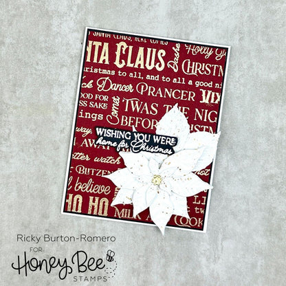 Home For The Holidays - 4x5 Stamp Set - Honey Bee Stamps